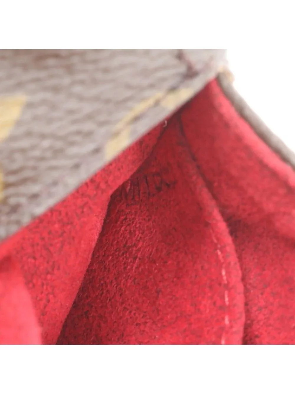 Louis Vuitton Monogram Partition Leather Pouch